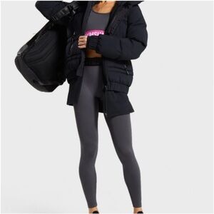 Gymshark Fit Leggings Charcoal/Black